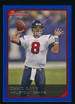 2006 Bowman Blue #30 David Carr