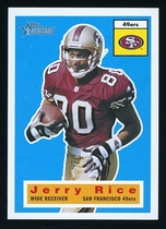 2001 Topps Heritage #17 Jerry Rice