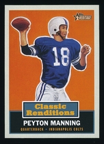 2001 Topps Heritage Classic Renditions #CR4 Peyton Manning