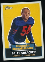 2001 Topps Heritage Classic Renditions #CR8 Brian Urlacher