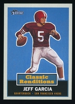 2001 Topps Heritage Classic Renditions #CR9 Jeff Garcia