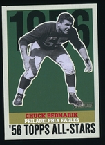 2001 Topps Heritage 1956 All Stars #HA-CB Chuck Bednarik