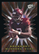 2001 Press Pass Breakout #B2 Michael Vick