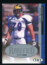 2001 SAGE HIT Rarefied Silver #R3 Jeff Backus