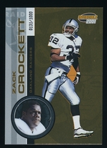 2001 Pacific Invincible #173 Zack Crockett