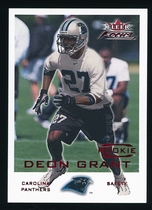 2000 Fleer Focus #204 Deon Grant