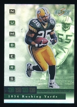 2000 Score Numbers Game Silver #NG20 Dorsey Levens