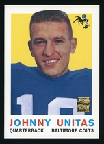 2000 Topps Unitas Reprints #R3 Johnny Unitas