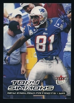 2000 Ultra Base Set #27 Tony Simmons