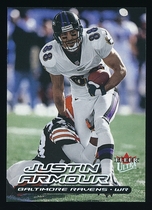 2000 Ultra Base Set #158 Justin Armour