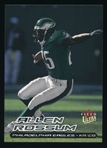 2000 Ultra Base Set #161 Allen Rossum