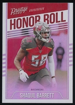 2020 Panini Prestige Honor Roll #8 Shaquil Barrett