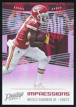 2020 Panini Prestige Impressions #5 Mecole Hardman Jr.