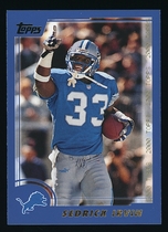 2000 Topps Base Set #198 Sedrick Irvin