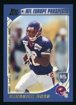 2000 Topps Base Set #360 Kendrick Nord