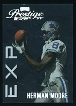 1999 Playoff Prestige EXP Reflections Silver #EX157 Herman Moore