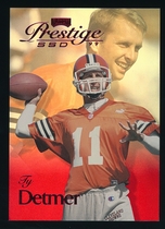 1999 Playoff Prestige SSD Spectrum Red #B029 Ty Detmer