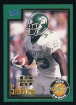 1999 Score Showcase #245 Sedrick Irvin