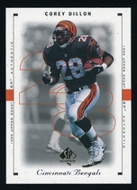 1999 SP Authentic #17 Corey Dillon