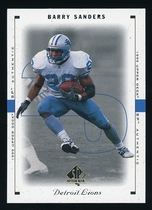 1999 SP Authentic #28 Barry Sanders