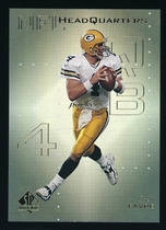 1999 SP Authentic NFL Headquarters #HQ1 Brett Favre