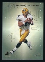 1999 SP Authentic NFL Headquarters #1 Brett Favre