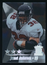 1999 Topps Stars Three Star #38 Jamal Anderson