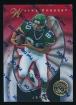 1997 Pinnacle Totally Certified Platinum Red #84 Wayne Chrebet
