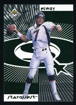 1998 Upper Deck Choice Starquest Green 2 Stars #7 John Elway