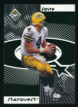 1998 Upper Deck Choice Starquest/Rookquest Green 2 Stars #4 Brett Favre|Vonnie Holliday