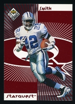 1998 Upper Deck Choice Starquest/Rookquest Red 3 Stars #SR09 Emmitt Smith|Fred Taylor