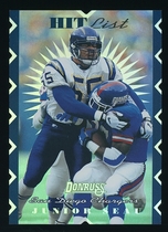 1996 Donruss Hit List #14 Junior Seau