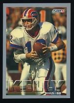 1993 Fleer FACT Shell #3 Jim Kelly