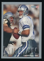 1993 Fleer FACT Shell #66 Troy Aikman
