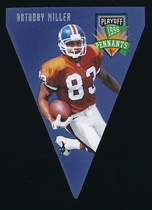 1996 Playoff Contenders Pennants #92 Anthony Miller