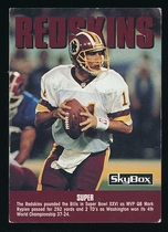 1992 SkyBox Impact #304 Washington Redskins