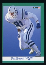 1991 Fleer Base Set #74 Pat Beach