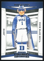 2020 Panini Contenders Draft Picks Mascots #9 Duke Blue Devil