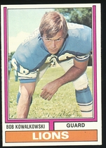 1974 Topps Base Set #147 Bob Kowalkowski