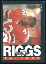 1985 Topps Base Set #19 Gerald Riggs