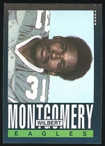 1985 Topps Base Set #134 Wilbert Montgomery