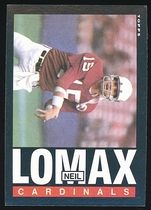 1985 Topps Base Set #143 Neil Lomax