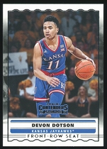 2020 Panini Contenders Draft Picks Front-Row Seats #30 Devon Dotson