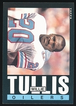 1985 Topps Base Set #256 Willie Tullis