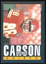 1985 Topps Base Set #273 Carlos Carson