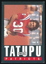 1985 Topps Base Set #333 Mosi Tatupu