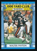 1987 Topps 1000 Yard Club #7 Walter Payton