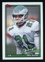 1991 Topps Base Set #201 Eric Allen