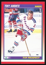 1991 Score Canadian (English) #288 Tony Amonte