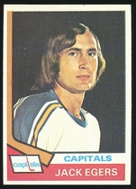 1974 Topps Base Set #93 Jack Egers